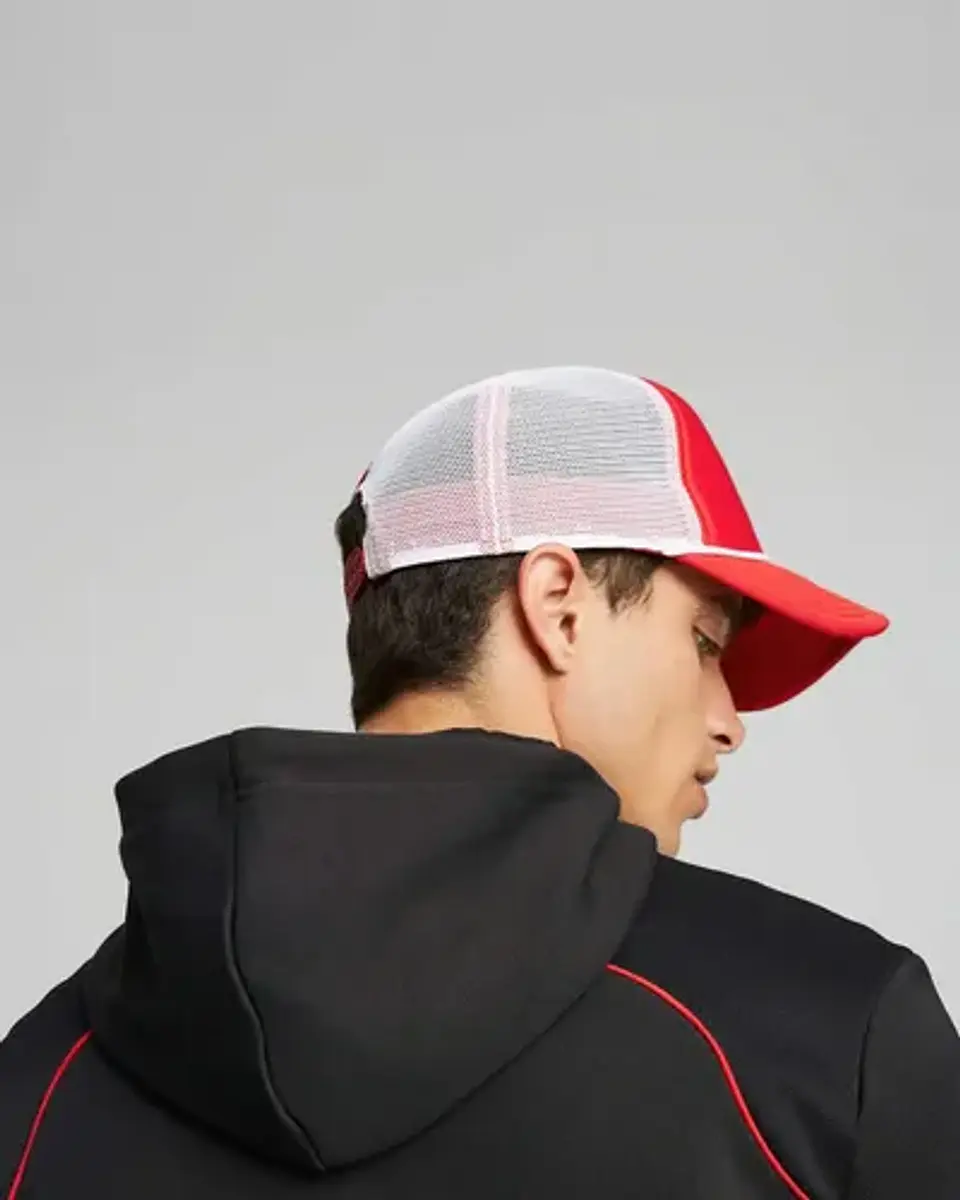 Jockey Scuderia Ferrari F1 Gorro Malla Negra Gorra 3