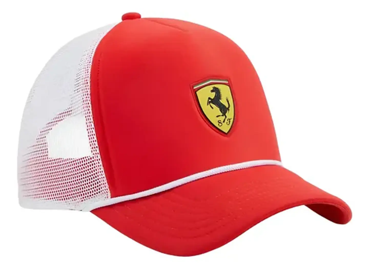Jockey Scuderia Ferrari F1 Gorro Malla Negra Gorra 5