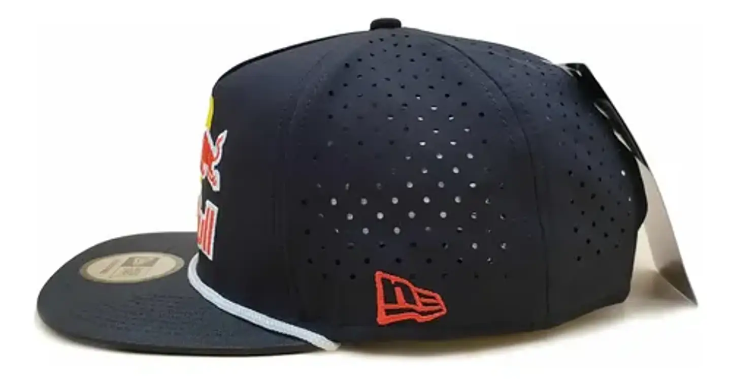 Jockey Red Bull Estilo Atleta Gorra Snapback Gorro Plano 3