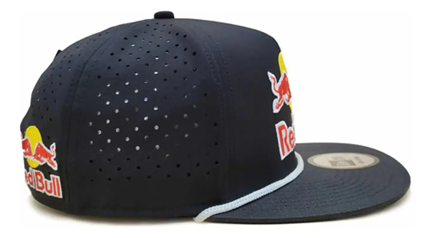 Jockey Red Bull Estilo Atleta Gorra Snapback Gorro Plano 4