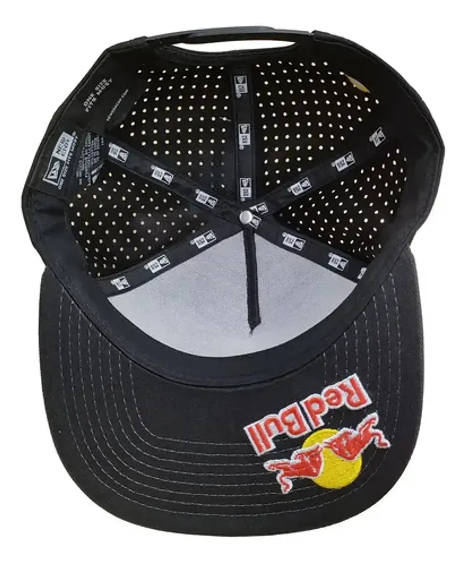 Jockey Red Bull Estilo Atleta Gorra Snapback Gorro Plano 5