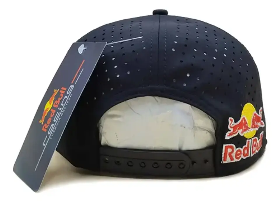 Jockey Red Bull Estilo Atleta Gorra Snapback Gorro Plano 6