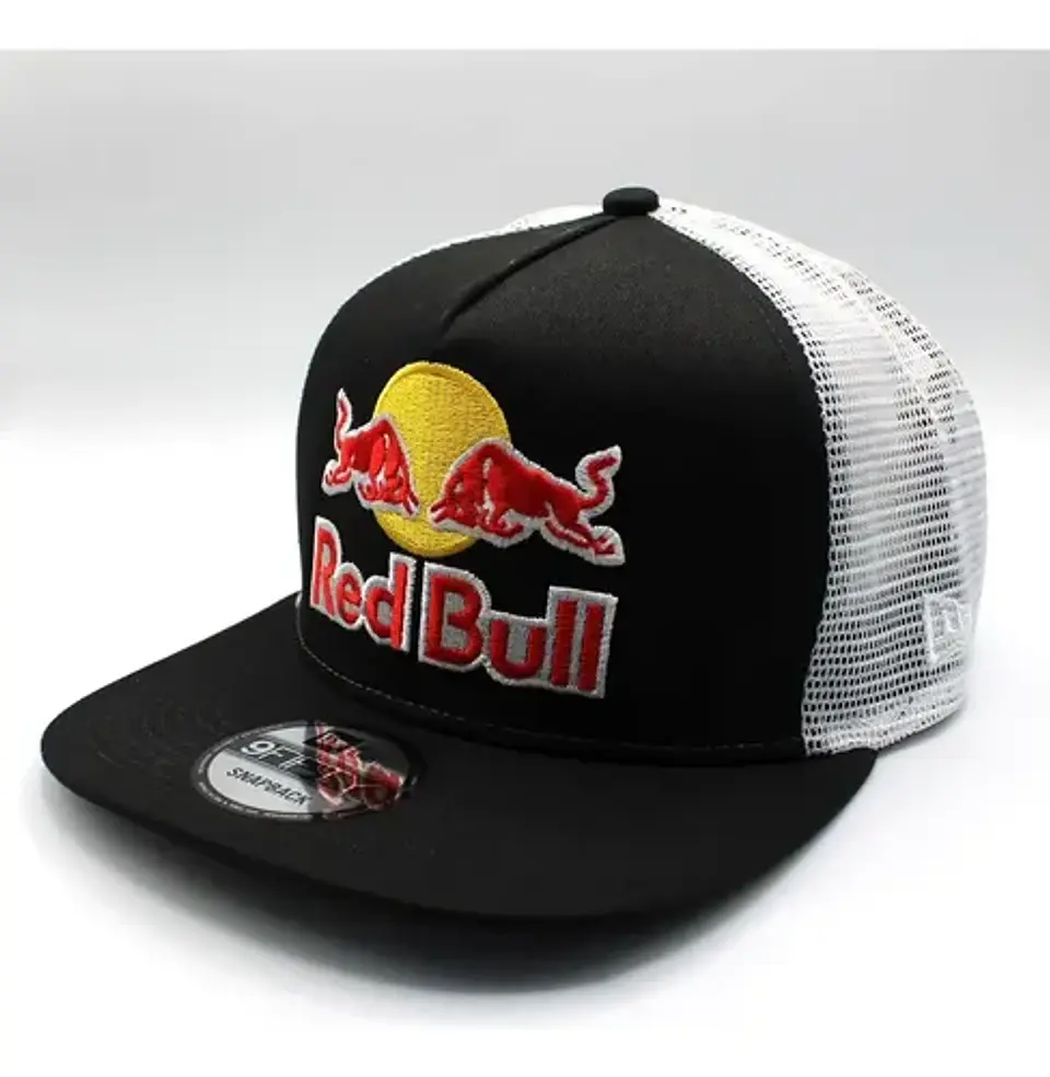 Jockey Red Bull Estilo Atleta Gorra Snapback Gorro Plano 8