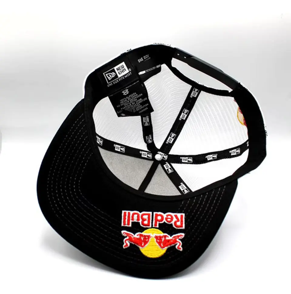 Jockey Red Bull Estilo Atleta Gorra Snapback Gorro Plano 9