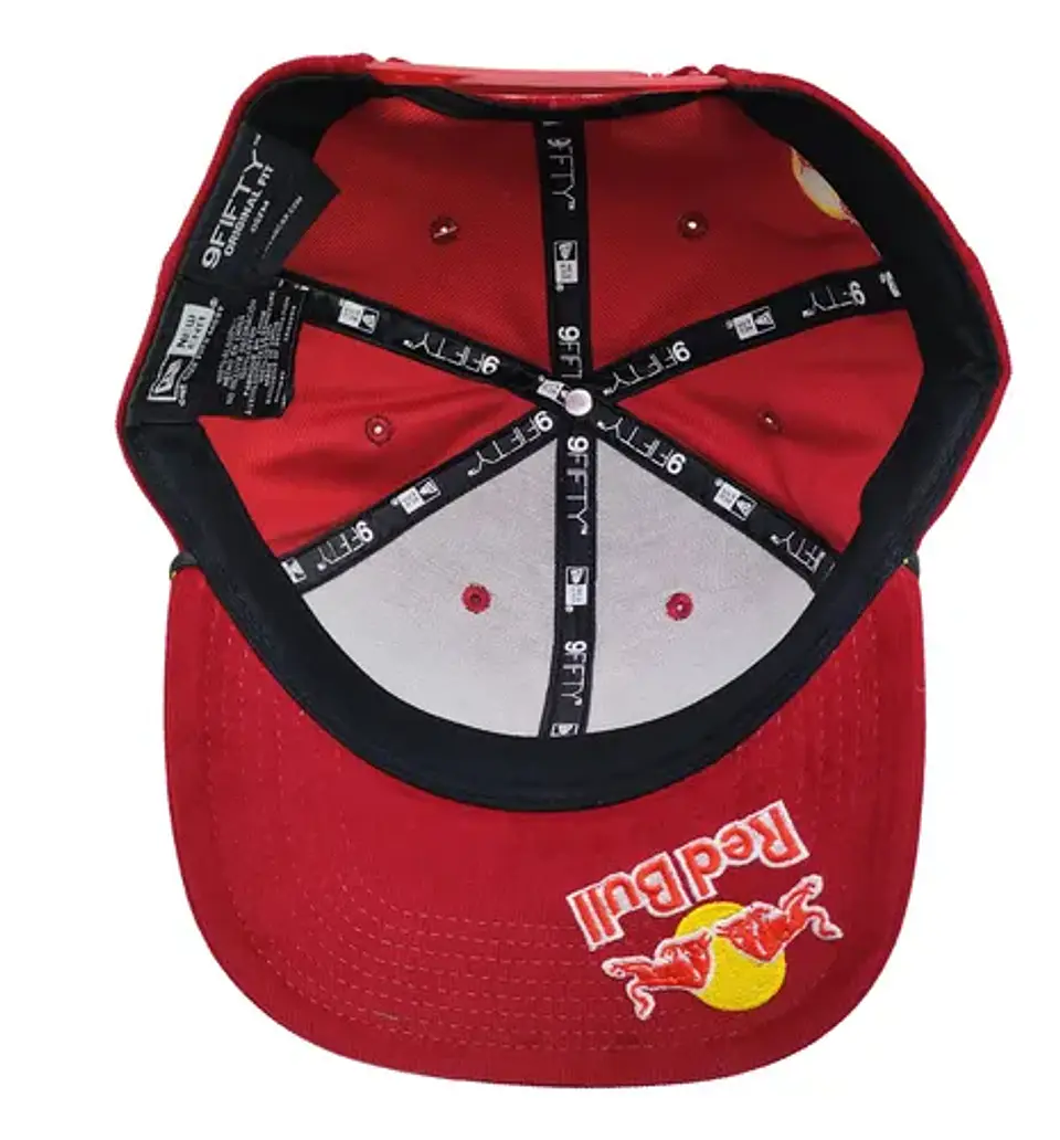 Jockey Red Bull Estilo Atleta Gorra Snapback Gorro Plano 21