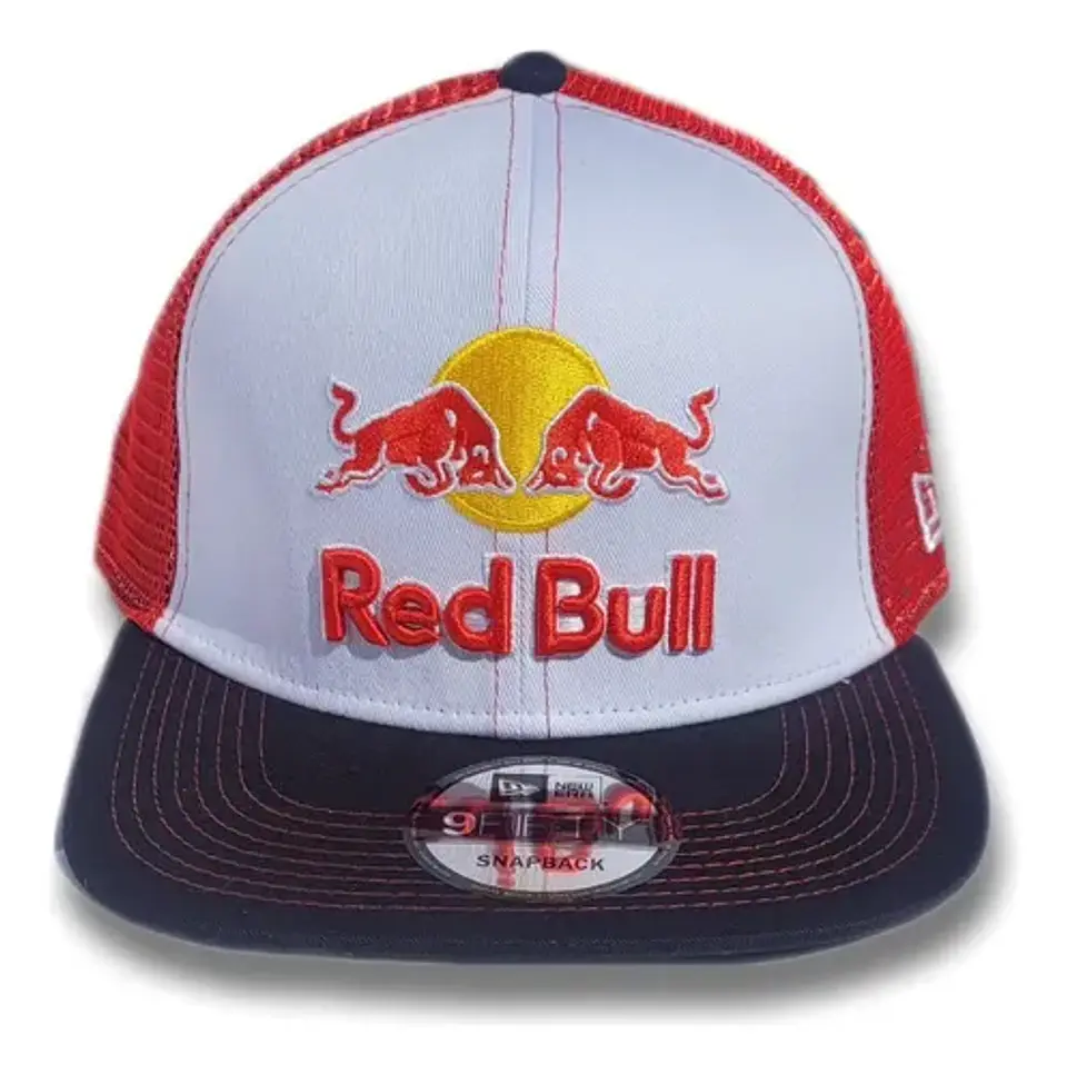 Jockey Red Bull Estilo Atleta Gorra Snapback Gorro Plano 30
