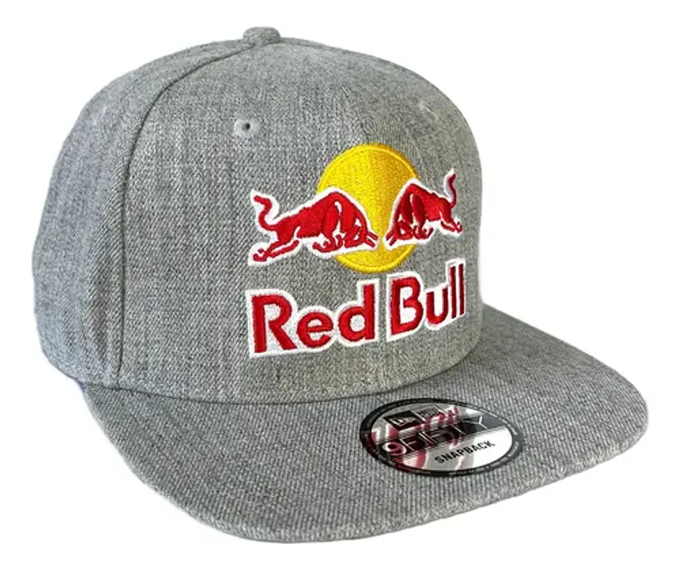 Jockey Red Bull Estilo Atleta Gorra Snapback Gorro Plano 48