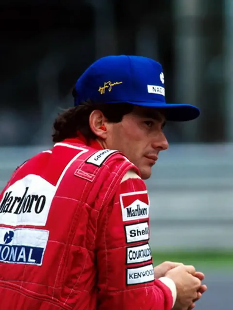 Jockey Ayrton Senna Gorra Curva Gorro Oficial 7