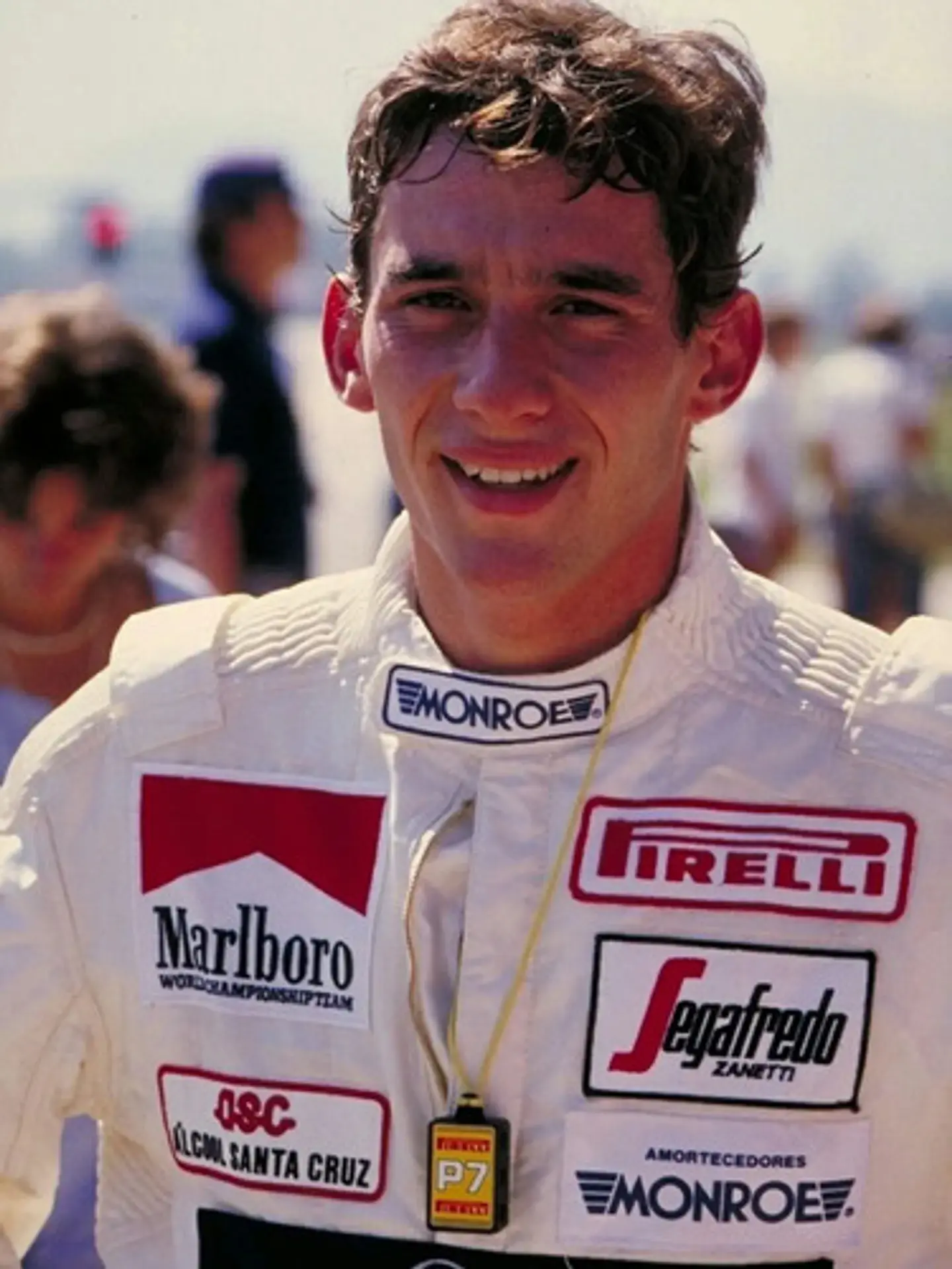 Jockey Ayrton Senna Gorra Curva Gorro Oficial 12