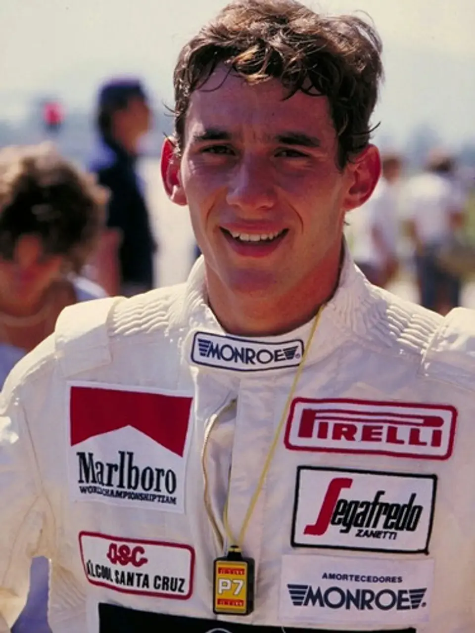 Jockey Ayrton Senna Gorra Curva Gorro Oficial 12