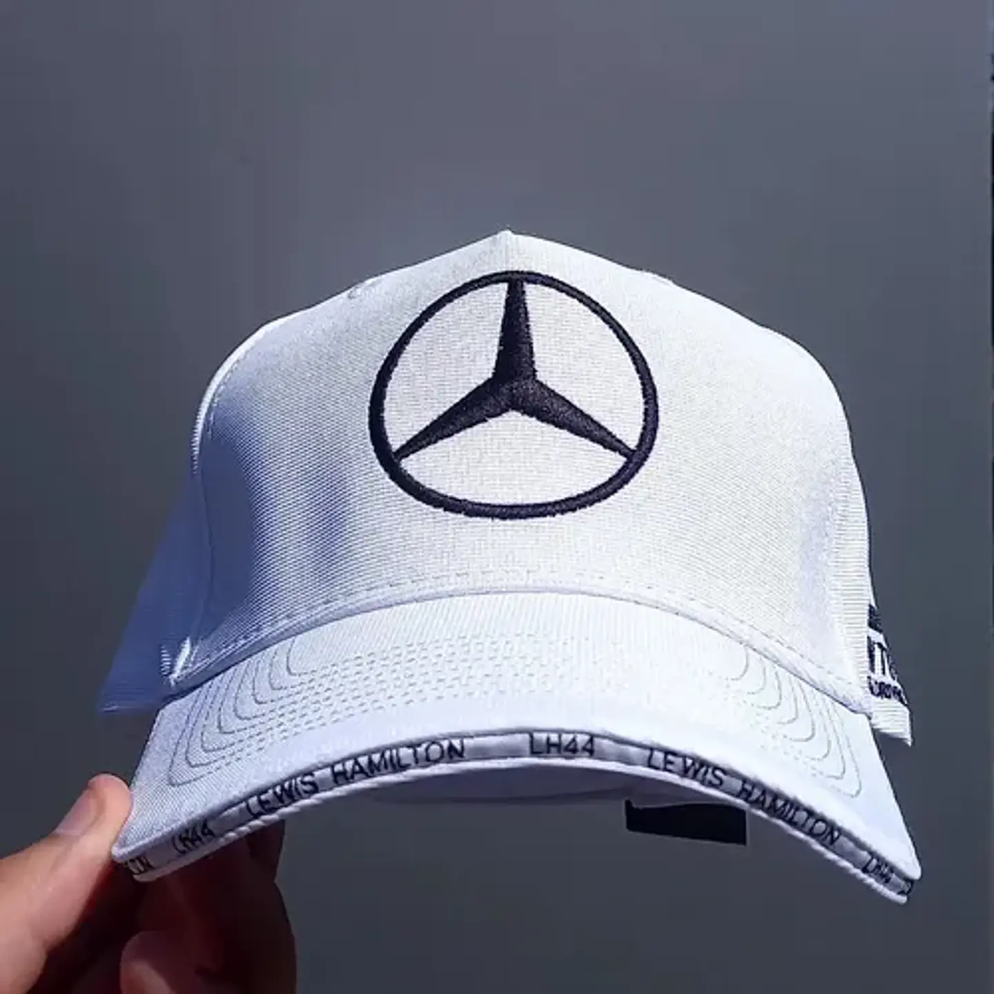 Jockey Mercedes Amg Gorra Motorsport Blanco Gorro 2