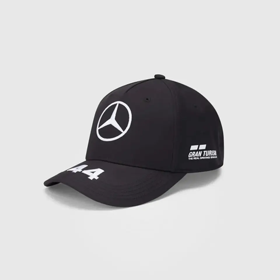 Gorro Mercedes Benz F1 Lewis Hamilton 44 Negro 1
