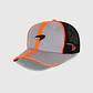 Jockey Mclaren Stripe Grey 9fifty Stretch Gorra Snap Gorro - Miniatura 1