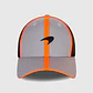 Jockey Mclaren Stripe Grey 9fifty Stretch Gorra Snap Gorro - Miniatura 3
