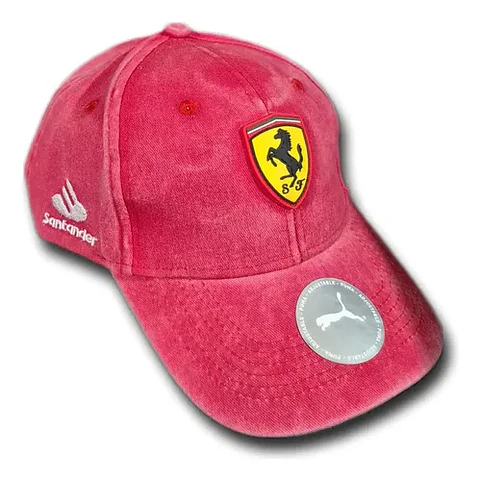 Jockey Scuderia Ferrari F1 Gorro Rosso Gorra Precurvada