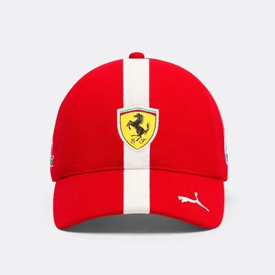 Jockey Scuderia Ferrari F1 Gorro Rosso Gorra Precurvada 9