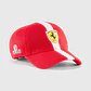 Jockey Scuderia Ferrari F1 Gorro Rosso Gorra Precurvada - Miniatura 12