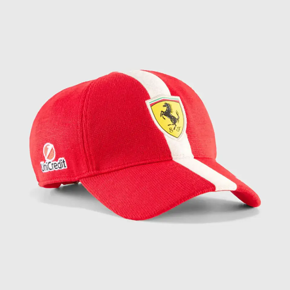 Jockey Scuderia Ferrari F1 Gorro Rosso Gorra Precurvada 12