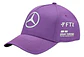 Jockey Mercedes Benz F1 Gorra Lewis Hamilton Violeta Gorro - Miniatura 1