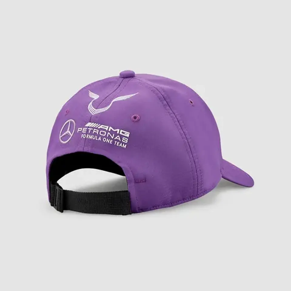 Jockey Mercedes Benz F1 Gorra Lewis Hamilton Violeta Gorro 2