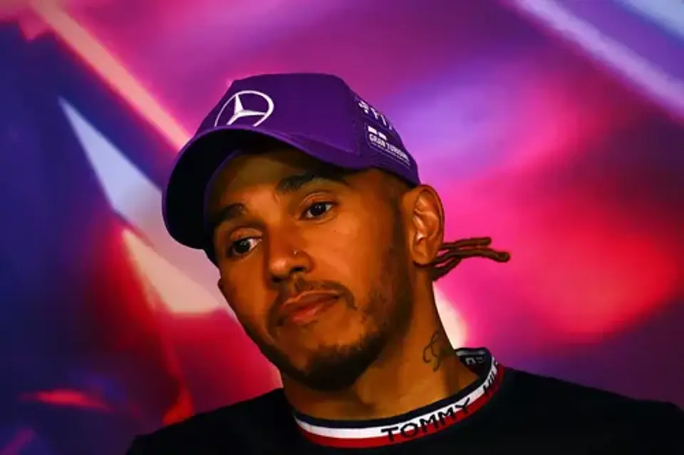 Jockey Mercedes Benz F1 Gorra Lewis Hamilton Lila Gorra 5