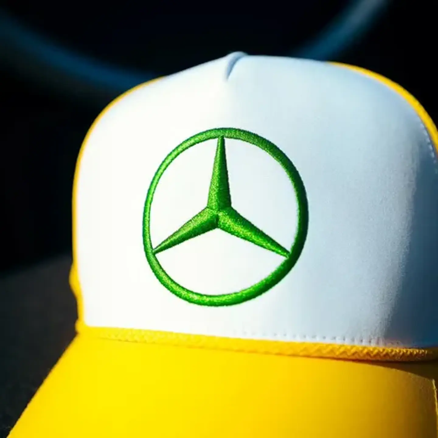 Jockey Mercedes Benz F1 Lewis Hamilton 44 Gorro Silverstone 5