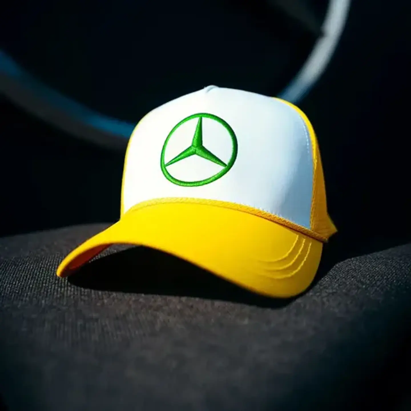 Jockey Mercedes Benz F1 Lewis Hamilton 44 Gorro Silverstone 7