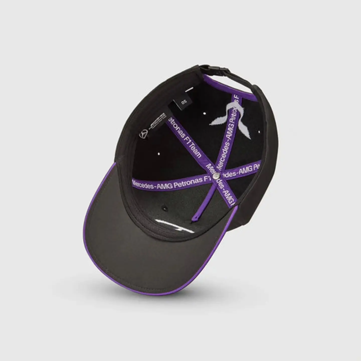 Jockey Mercedes Benz Lewis Hamilton Negro 2024 Malla Oficial 4