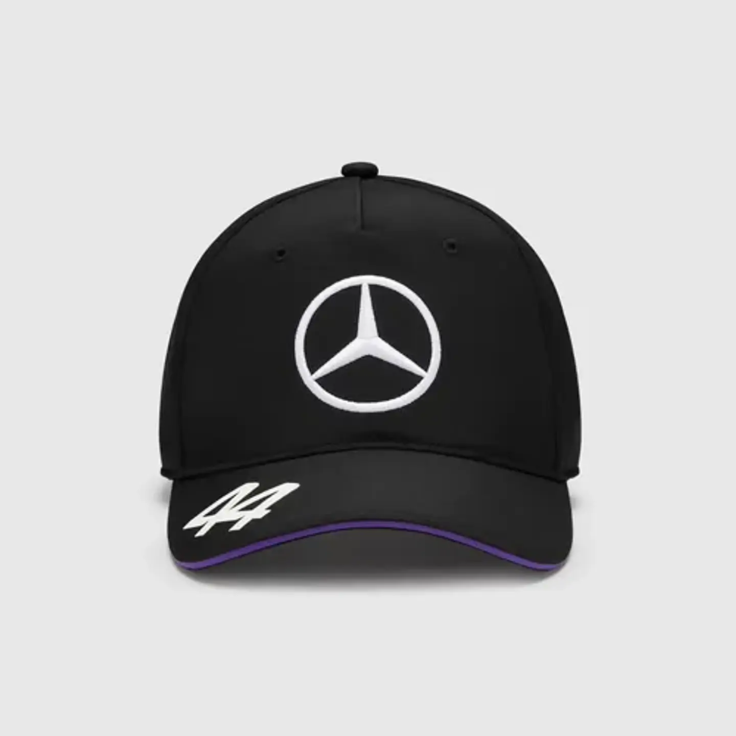 Jockey Mercedes Benz Lewis Hamilton Negro 2024 Malla Oficial 5