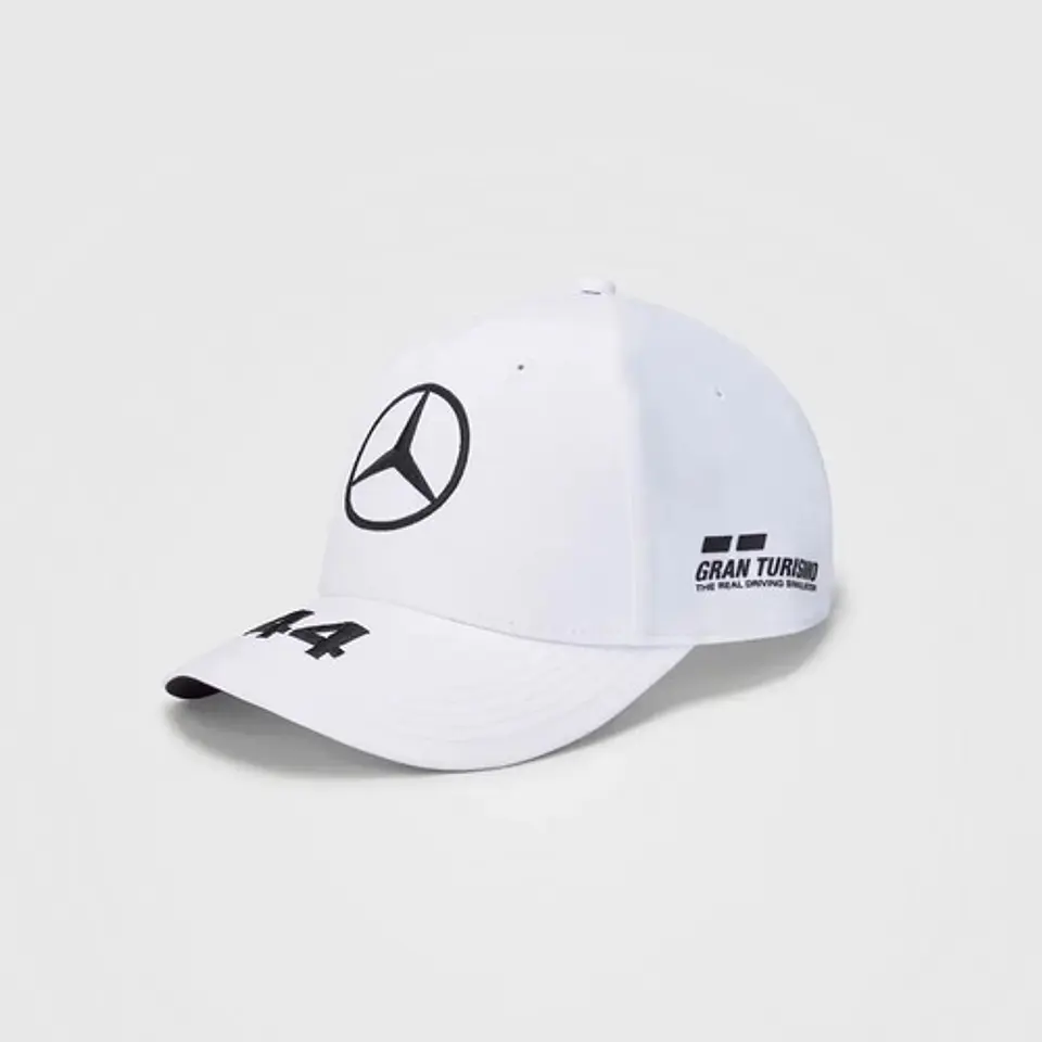Gorro Mercedes Benz F1 Lewis Hamilton 44 Blanco 1