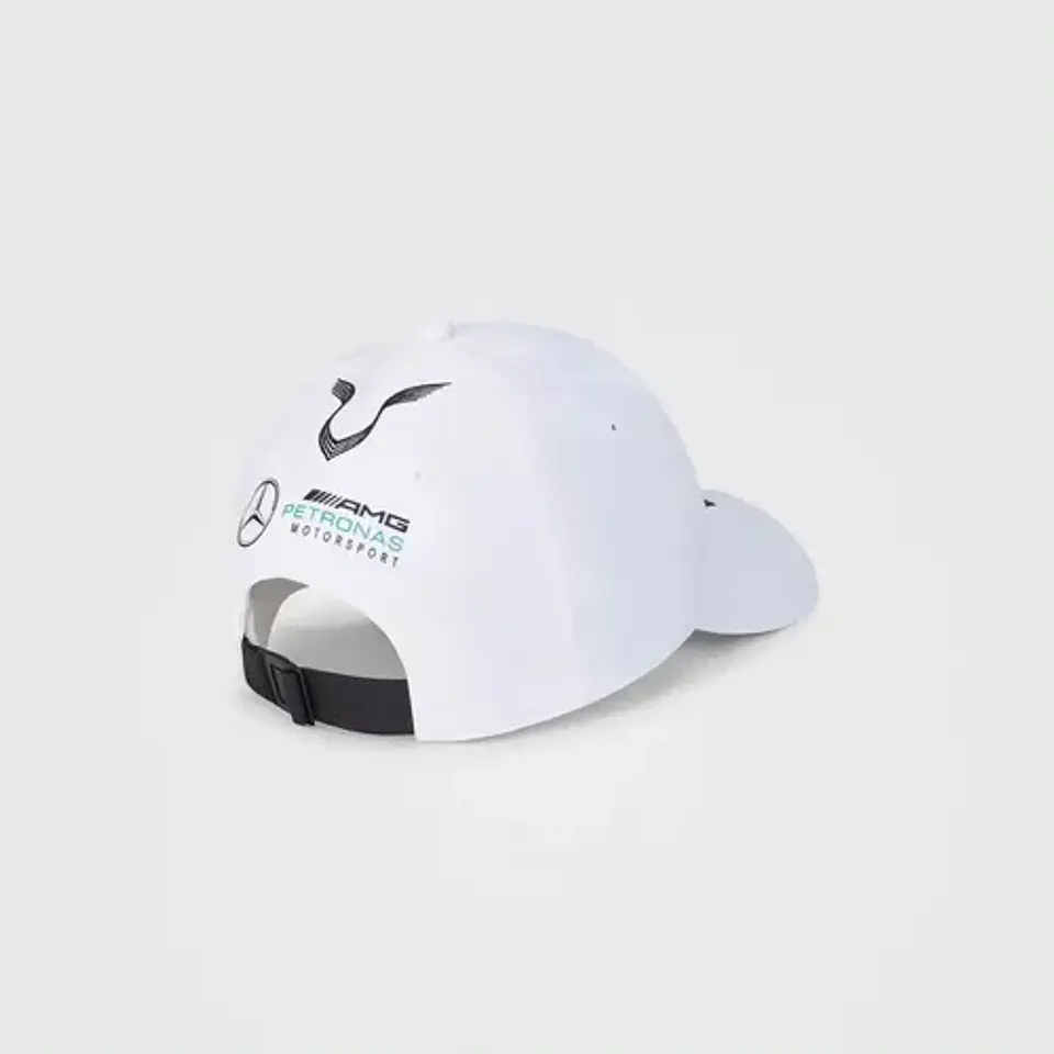 Gorro Mercedes Benz F1 Lewis Hamilton 44 Blanco 3