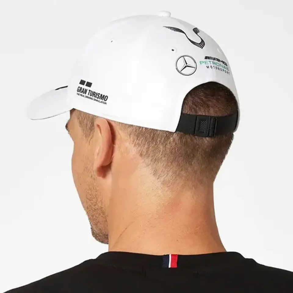 Gorro Mercedes Benz F1 Lewis Hamilton 44 Blanco 8