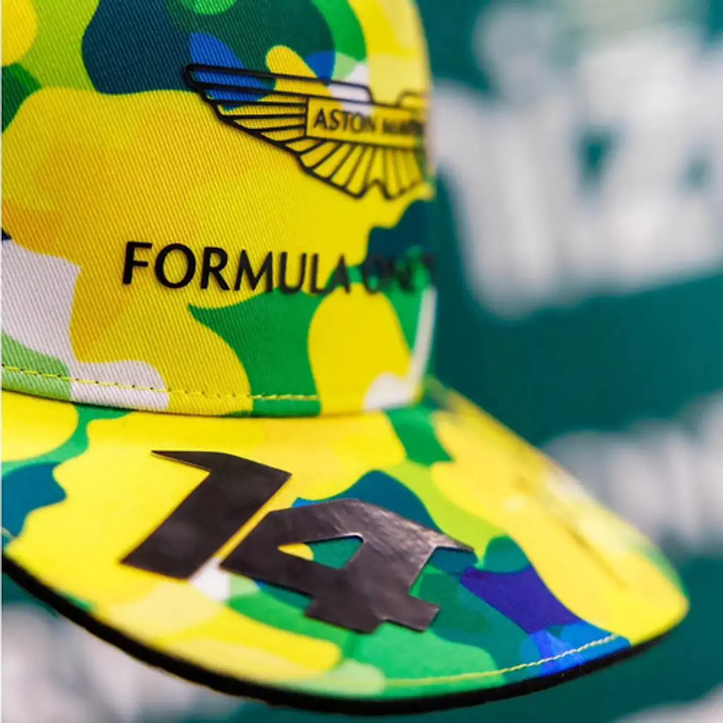 Gorro Aston Martin Gorra 2024 Alonso 14  Gp Brasil F1 4