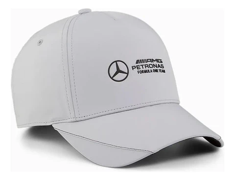 Jockey Mercedes Amg Petronas Motorsport Gorra Silver Gorro