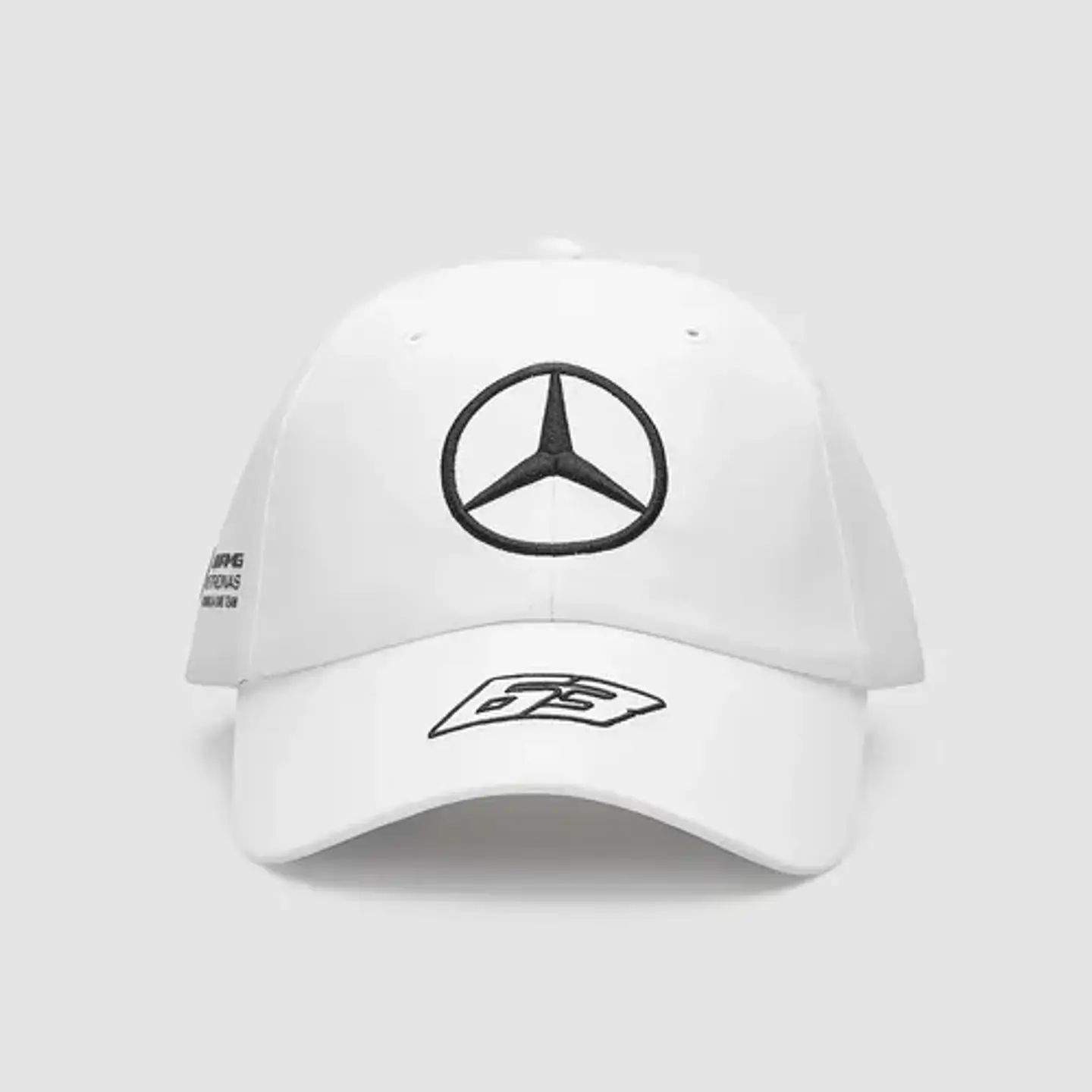 Jockey Mercedes Oficial F1 George Russell 63 Gorra Blanco 1