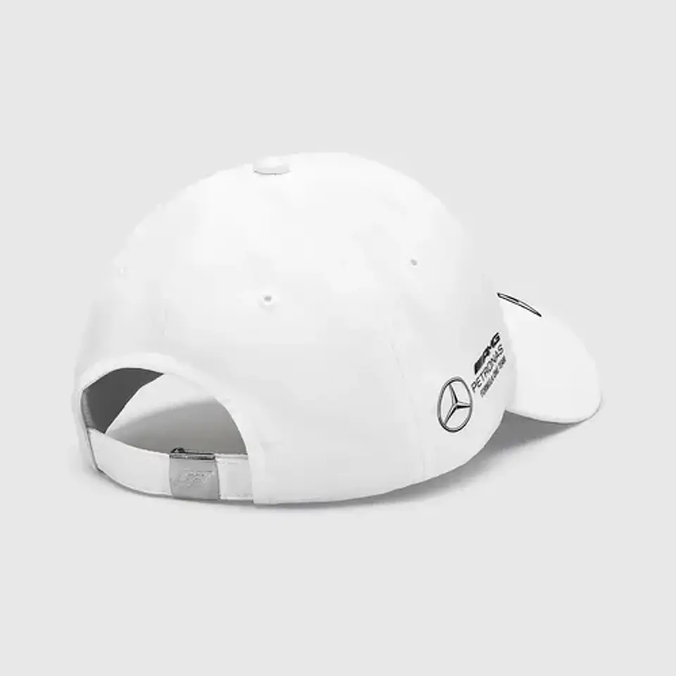 Jockey Mercedes Oficial F1 George Russell 63 Gorra Blanco 3