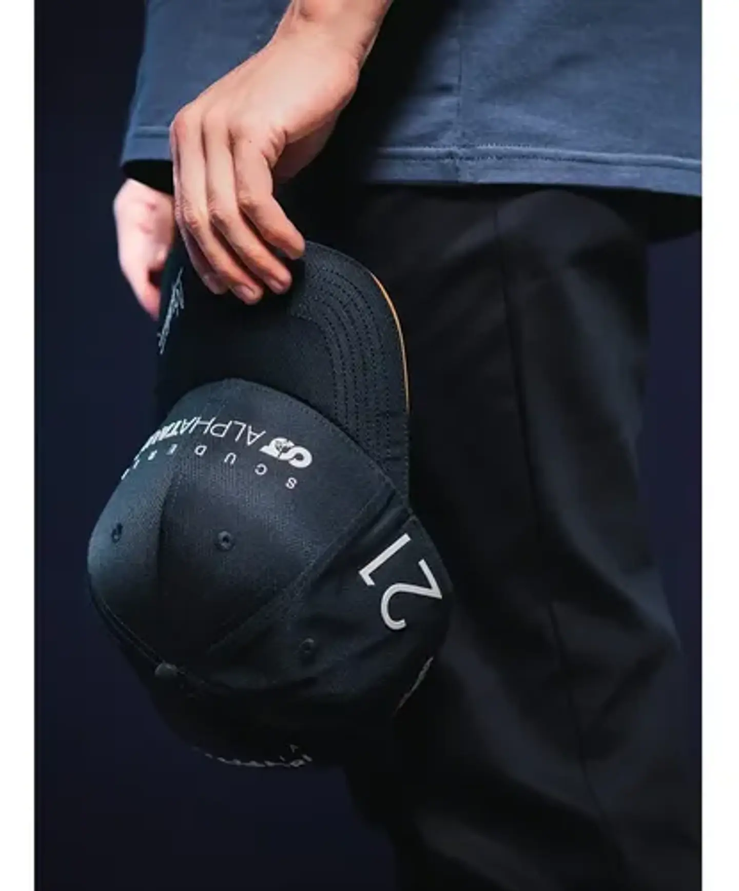 Jockey Alpha Tauri F1 Gorro Nyck De Vries 21 Gorra 6