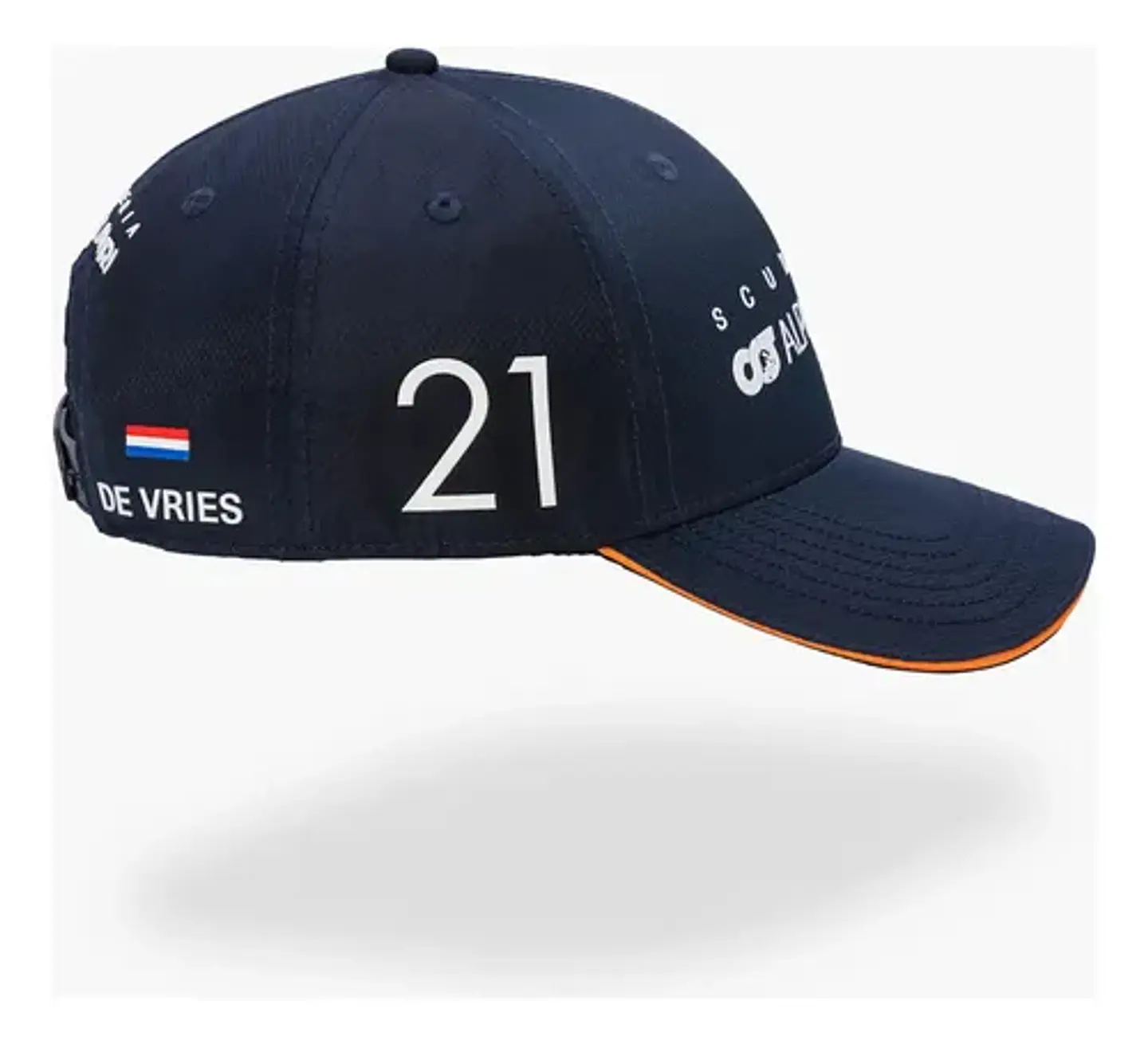 Jockey Alpha Tauri F1 Gorro Nyck De Vries 21 Gorra 10