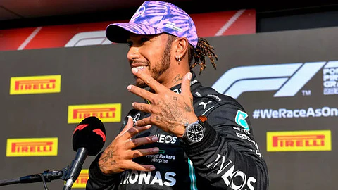 Gorro Mercedes Amg Lewis Hamilton British Grand Prix F1