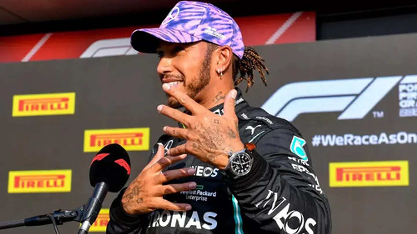 Gorro Mercedes Amg Lewis Hamilton British Grand Prix F1 2