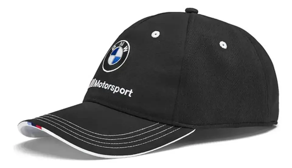 Jockey Bmw Gorra Blanca Plano Gorro 4