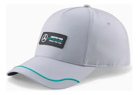 Jockey Mercedes Amg Gorra Gris Motorsport Cap Gorro