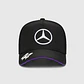 Gorro Mercedes Benz Lh 44 Negro Malla Oficial - Miniatura 2