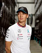 Jockey Mercedes F1 George Russell Negro Oficial Gorro - Miniatura 4