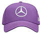 Gorro Mercedes Benz F1 Gorra Lewis Hamilton Violeta Gorra - Miniatura 1