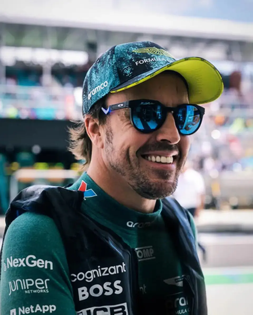 Gorro Fernando Alonso Aston Martin Boss Oficial Miami 2