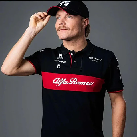 Jockey Alfa Romeo F1 Gorra Oficial Valtteri Bottas 77 Gorro