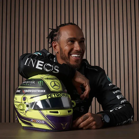 Jockey Mercedes Benz F1 Gorra Lewis Hamilton Blanco Gorro