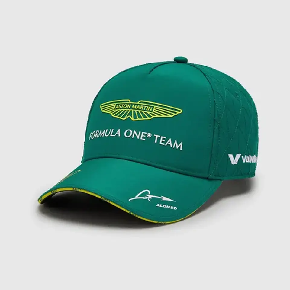 Jockey Aston Martin Boss Gorra 2024 Fernando Alonso Gorro 1