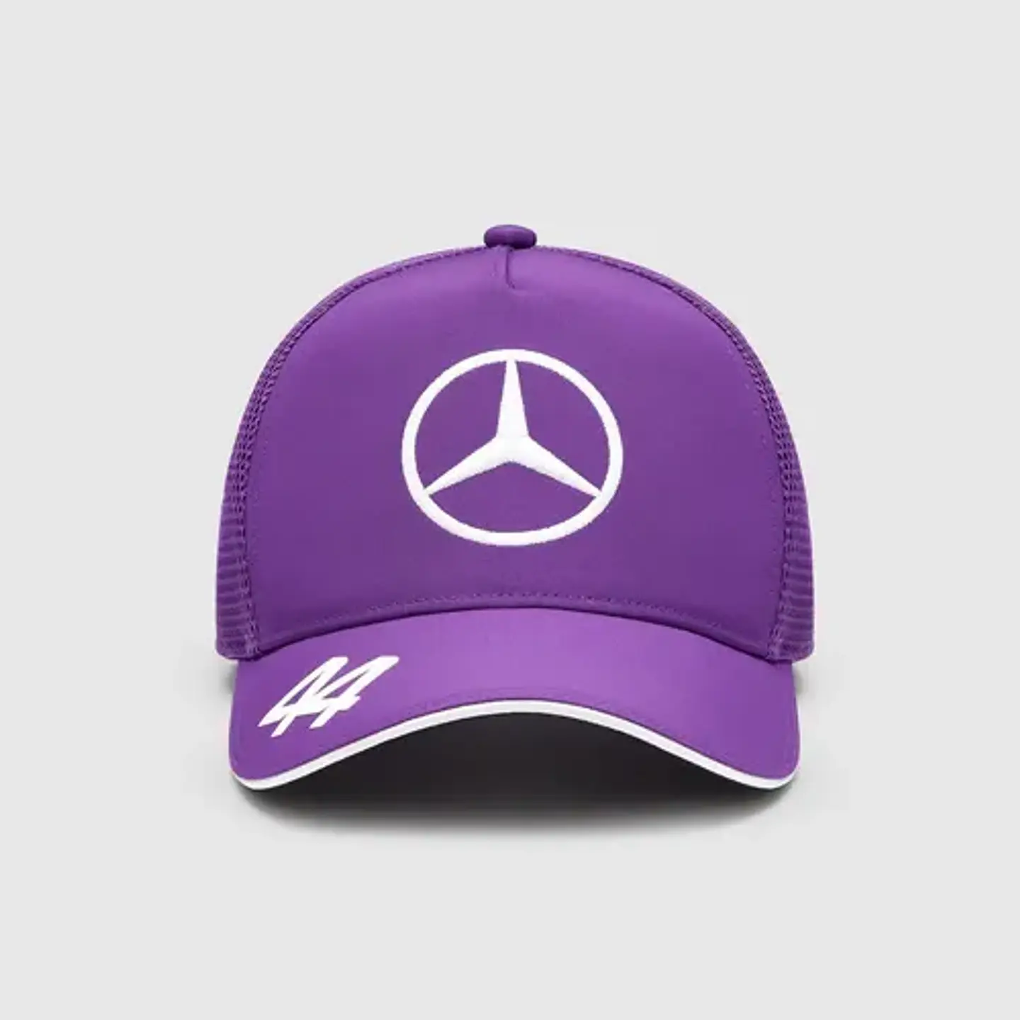 Gorro Mercedes Benz Lh 44 Morado Malla Gorra 3